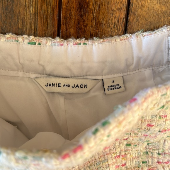 Janie and Jack Girls 3T Boucle Short - Picture 5 of 16